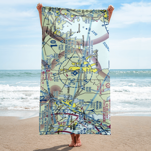 New Bedford Regional Airport (EWB) VFR Sectional Towel