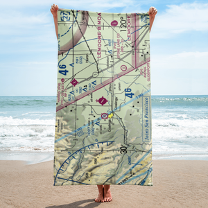 New Coalinga Municipal Airport (C80) VFR Sectional Towel