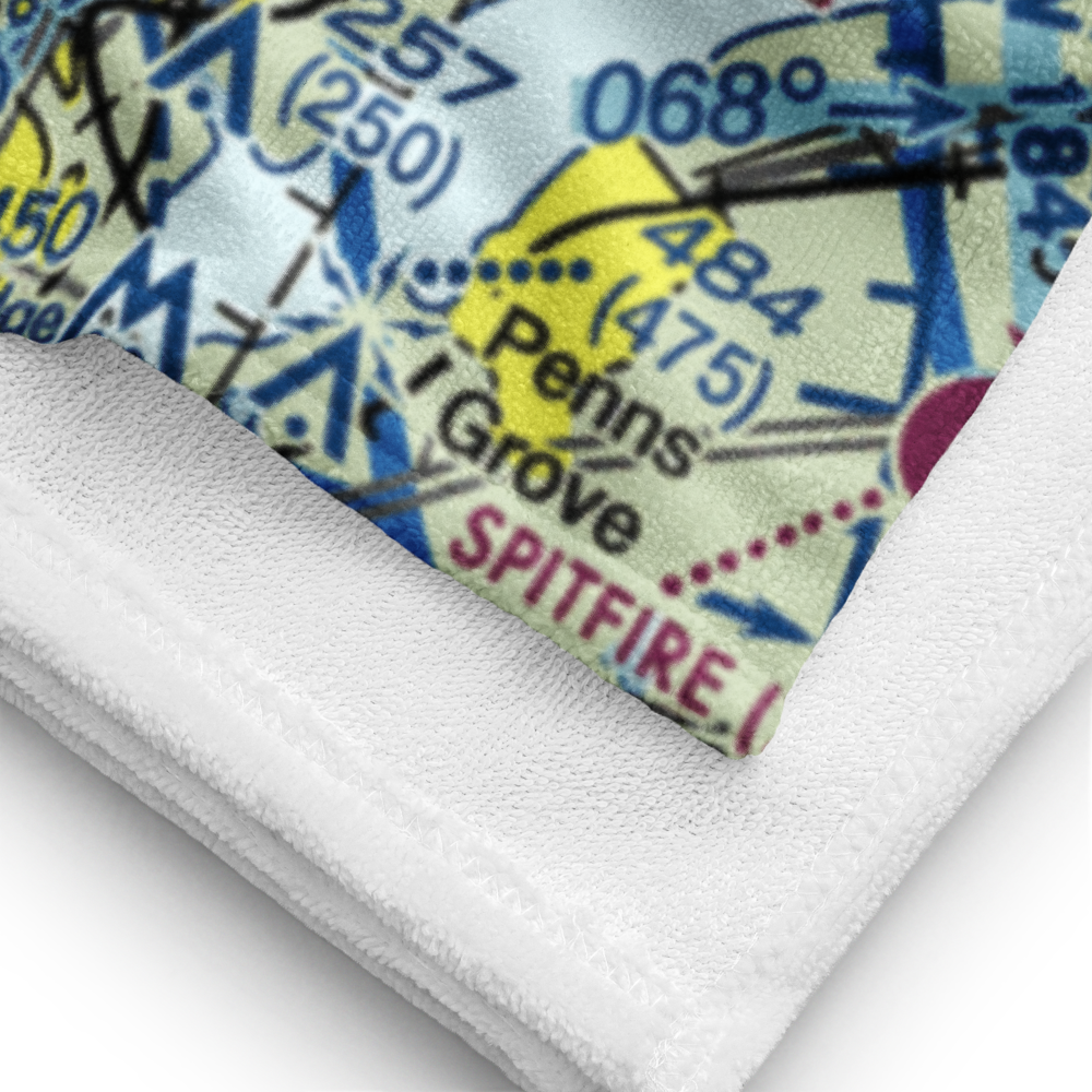 New Garden Airport (N57) VFR Sectional Towel 