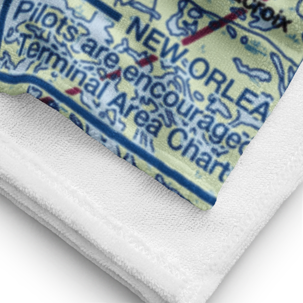 New Orleans NAS JRB/Alvin Callender Field (NBG) VFR Sectional Towel 