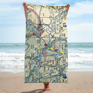 New River Gorge Airport (WV32) VFR Sectional Towel