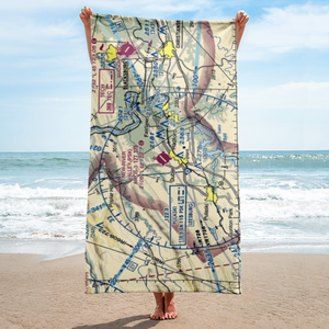 New River Valley Airport (PSK) VFR Sectional Towel