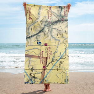 Nez Perce Municipal Airport (0S5) VFR Sectional Towel