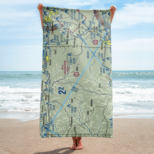 Nicholson Airport (75WV) VFR Sectional Towel