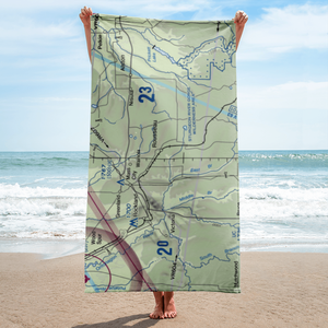 Nikkila Farms Airport (1MI1) VFR Sectional Towel