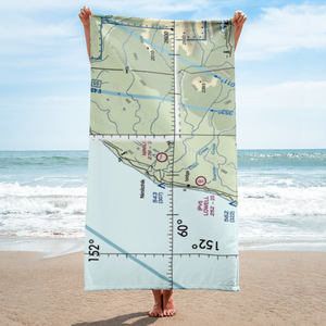 Ninilchik Airport (NIN) VFR Sectional Towel