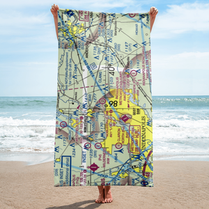 Noblesville Airport (I80) VFR Sectional Towel