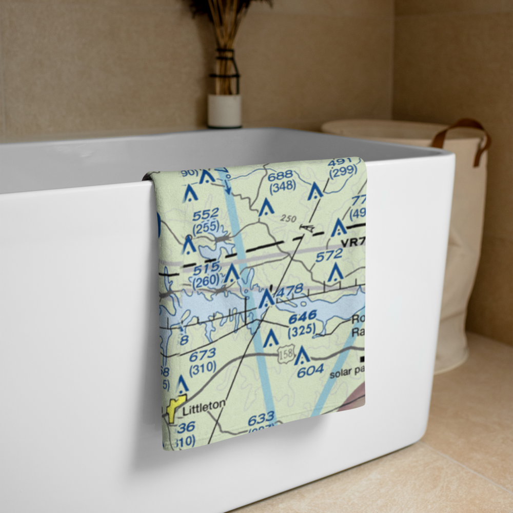 Nocarva Airport (NC10) VFR Sectional Towel 