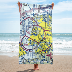 Norfolk International Airport (ORF) VFR Sectional Towel