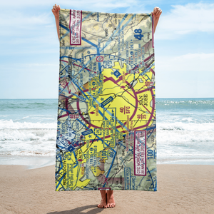 Norman Y. Mineta San Jose International Airport (SJC) VFR Sectional Towel