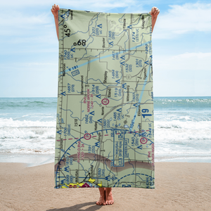 Norrie Brook Airport (WI00) VFR Sectional Towel