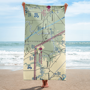 Norris Field (TS62) VFR Sectional Towel