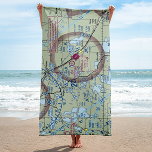 North Air Seaplane Base (MY93) VFR Sectional Towel