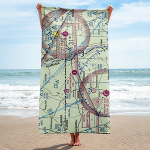North American Farms Airport (56FD) VFR Sectional Towel
