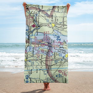 North Hero Passage Seaplane Base (36VT) VFR Sectional Towel