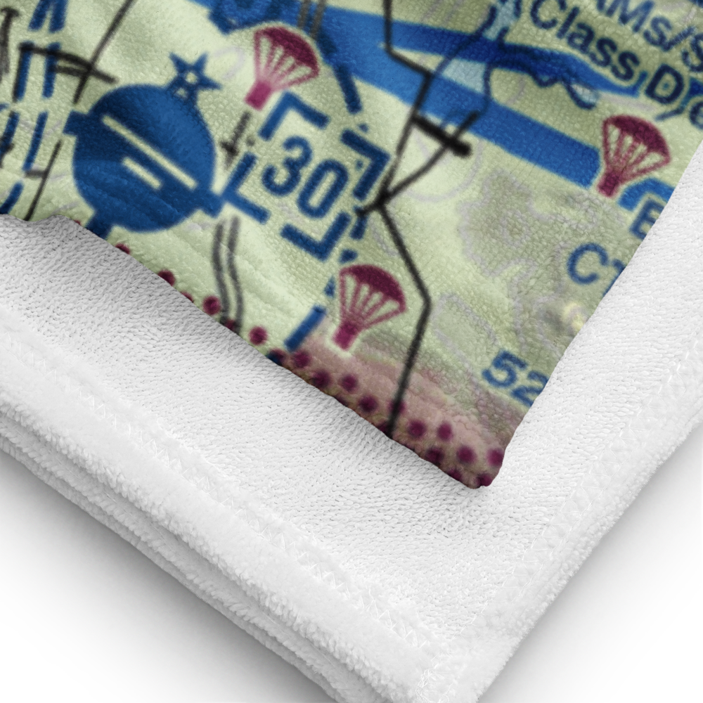 North Island Naval Air Station-Halsey Field (NZY) VFR Sectional Towel 