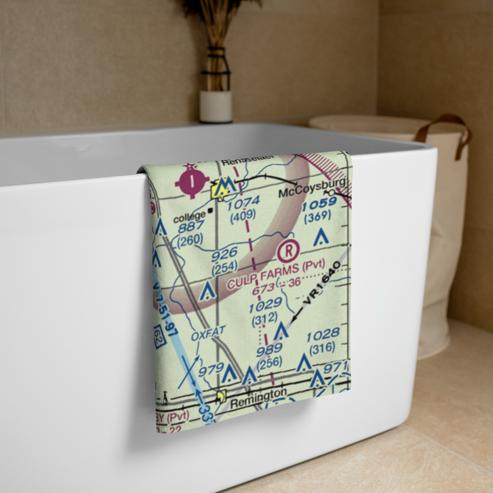 North West Indiana Air Airport (II04) VFR Sectional Towel 