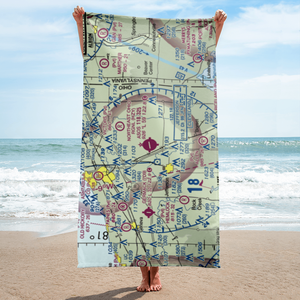 Northeast Ohio Regional Airport (HZY) VFR Sectional Towel