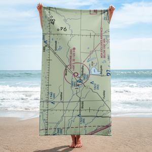 Northome Municipal Airport (43Y) VFR Sectional Towel