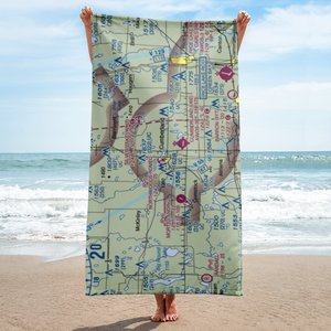 Northwoods Romeo Seaplane Base (4WI3) VFR Sectional Towel