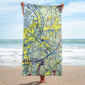Norwood Memorial Airport (OWD) VFR Sectional Towel