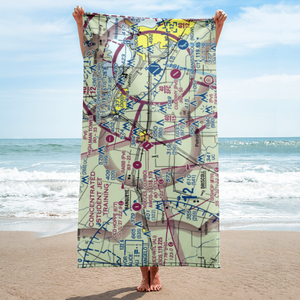 Nueces County Airport (RBO) VFR Sectional Towel