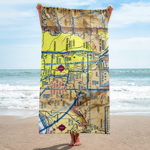 Number 18 Airport (UT13) VFR Sectional Towel