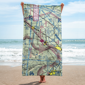 Nut Tree Airport (VCB) VFR Sectional Towel