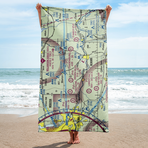 Oak Ridge Airport (NY16) VFR Sectional Towel