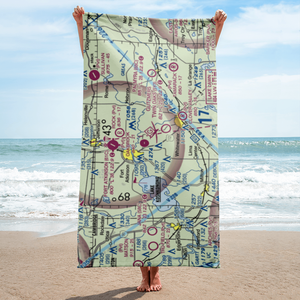 Oakbrook Airport (47WI) VFR Sectional Towel