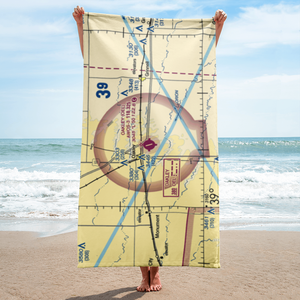 Oakley Municipal Airport (OEL) VFR Sectional Towel