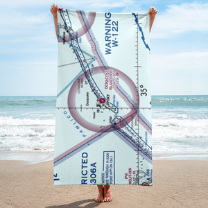 Ocracoke Island Airport (W95) VFR Sectional Towel