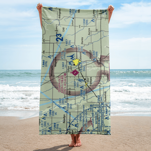 Oelwein Municipal Airport (OLZ) VFR Sectional Towel