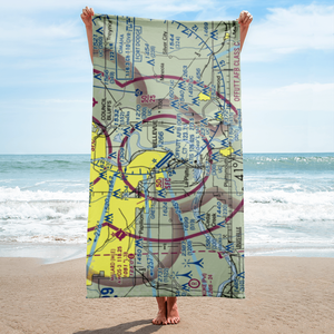 Offutt Air Force Base (OFF) VFR Sectional Towel