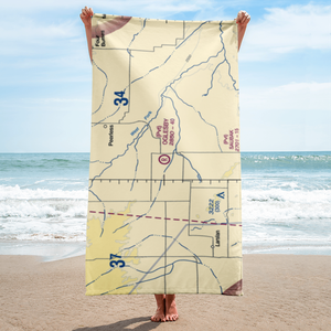 Oglesby Farms Inc Airport (MT87) VFR Sectional Towel