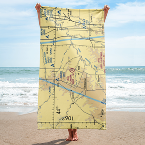 Ohman Ranch Airport (WY12) VFR Sectional Towel