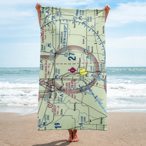 Okmulgee Regional Airport (OKM) VFR Sectional Towel