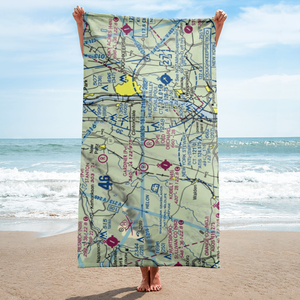 Old Orchard Airpark (2NK9) VFR Sectional Towel