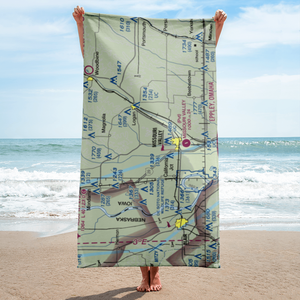 Olsen Airport (IA93) VFR Sectional Towel