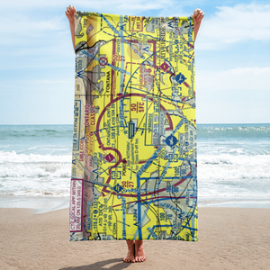 Ontario International Airport (ONT) VFR Sectional Towel