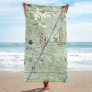 Ophir Airport (Z17) VFR Sectional Towel