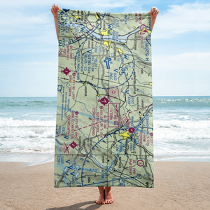 Orange County Airport (MGJ) VFR Sectional Towel