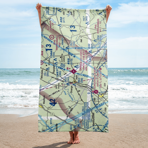 Orange County Airport (OMH) VFR Sectional Towel