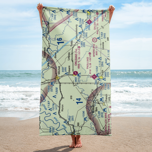 Orleans Airport (7I4) VFR Sectional Towel