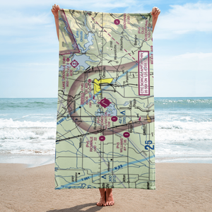 Oroville Municipal Airport (OVE) VFR Sectional Towel