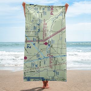 Oscoda County Airport (51M) VFR Sectional Towel