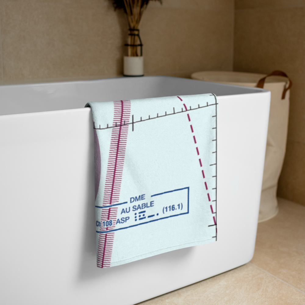 Oscoda Wurtsmith Airport (OSC) VFR Sectional Towel 