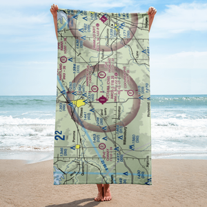 Ottawa Municipal Airport (OWI) VFR Sectional Towel