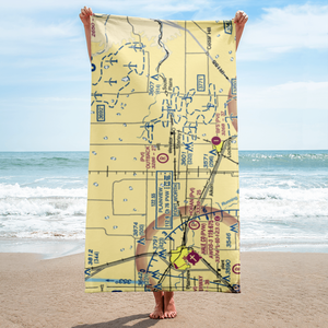 Outback Airport (5XS7) VFR Sectional Towel