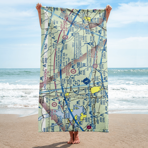 Outlaw Flyers Airport (16XS) VFR Sectional Towel
